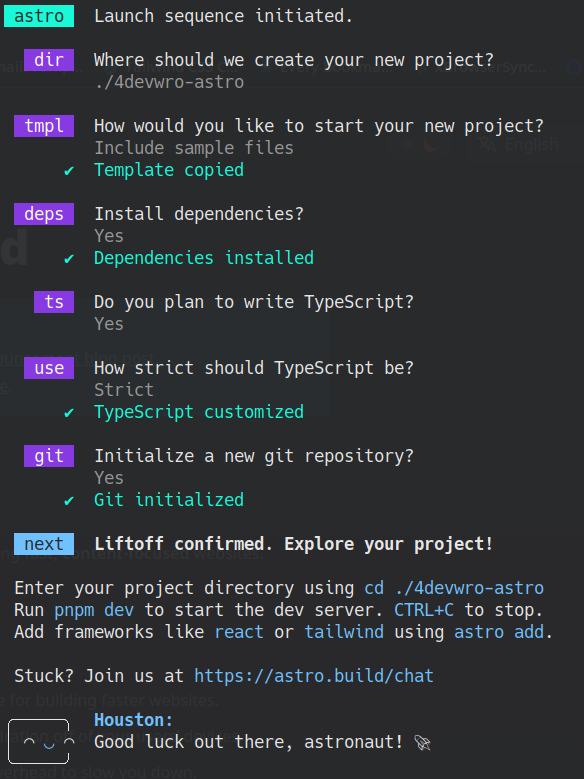 Astro CLI